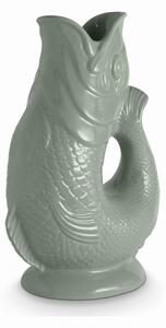 The Wade Fish Jug in Sage 0.6 Litre