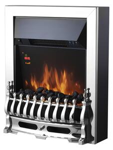Whitby 2KW Electric Fire Inset Chrome