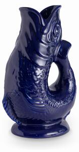 The Wade Fish Jug In Cobalt 0.6 Litre Blue