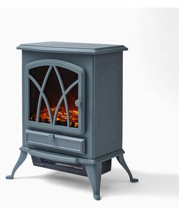 2KW Stirling Electric Fire Stove Grey