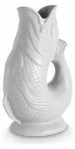 The Wade Fish Jug in White 1.2 Litre