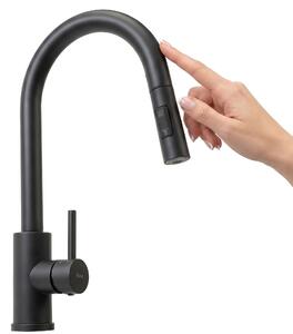 Kitchen faucet Fresh Touch Black Matt