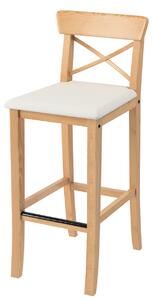 Cover for Ingolf bar chair with upholstered seat