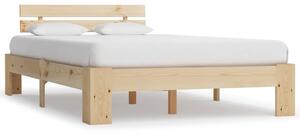 Absecon Wooden Double Bed In Natural