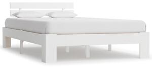 Absecon Wooden Double Bed In White