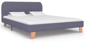 Annapolis Fabric Double Bed In Light Grey