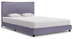 Arcadia Fabric Double Bed In Light Grey