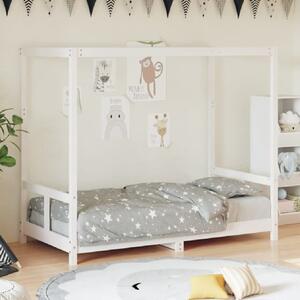 Burwell 80x160cm Wooden Children Bed In White