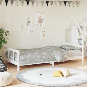 Moraira 90x200cm Wooden Children Bed In White