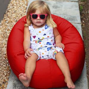 Rucomfy Kids Small Indoor Outdoor Beanbag Turquoise