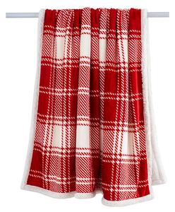 Red Check Throw - 130x180cm