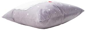 Fleece Polar Bear Cushion - 45x45cm