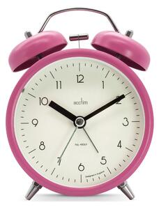 Acctim Aksel Analogue Alarm Clock Pink