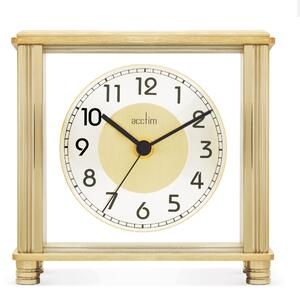 Acctim Hampden Mantel Clock Gold