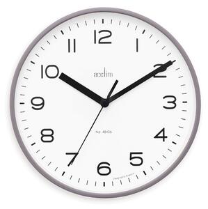 Acctim Runwell Small Wall Clock Grey