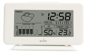 Acctim Vega Weather Station Alarm Clock White