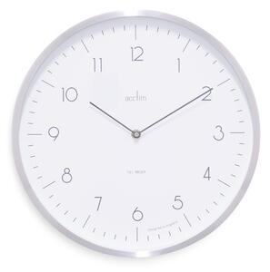 Acctim Madison Wall Clock Silver