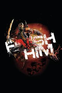 Art Poster Mortal Kombat - Finish him, (26.7 x 40 cm)
