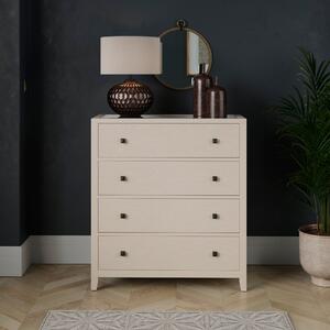 Malone 4 Drawer Chest Of Drawers, Natural Beige