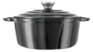 Nordwik Nordwik cast iron pot round 2.5 l Black