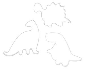 Nordwik Nordwik gingerbread cutter dinosaur 3 piece set Stainless steel