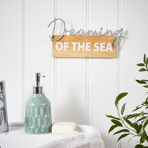 Dreaming of the Sea Plaque Grey/Brown