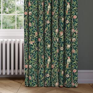 William Morris At Home Bird & Pomegranate Made to Measure Curtains Green