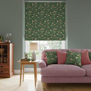 William Morris At Home Bird & Pomegranate Made To Measure Roman Blind Green