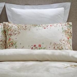 Dorma Rambling Rose Cream Standard Pillowcase Pair Cream
