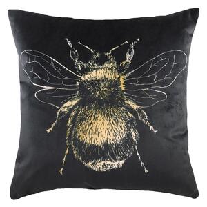 Gold Bee Cushion Black/Gold