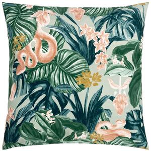 Furn. Medinilla Outdoor Cushion Green/Pink
