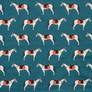 Cheval Fabric Teal