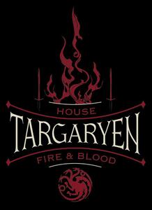 Art Poster Game of Thrones - House of Targaryen, (26.7 x 40 cm)
