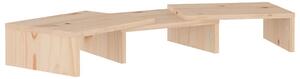 Monitor Stand 60x24x10.5 cm Solid Wood Pine