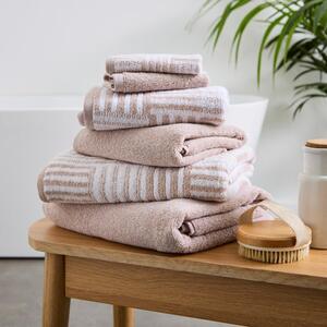 6 Piece Grid Towel Bale