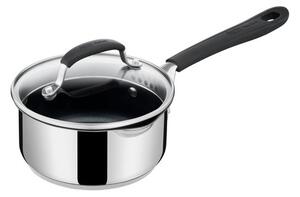 Jamie Oliver by Tefal Quick & Easy Stainless Steel Saucepan & Lid, 16cm