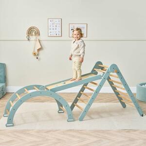 Tutti Bambini Scala Montessori 3 in 1 Pikler Climbing Frame with Climbing Wall