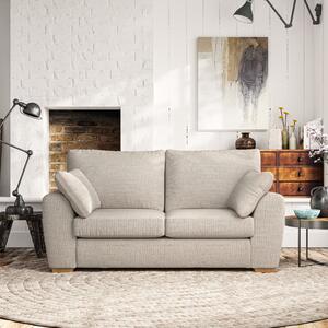 Madison Large 2 Seater Sofa Chunky Tonal Weave Natural