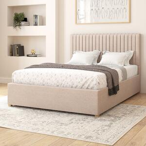 Grant Saxon Twill Adjustable Bed Natural