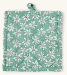 Potholder - Cotton/polyester. 19 x 19 cm. - Sage Green - Søstrene Grene