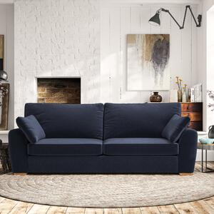 Madison 4 Seater Sofa House Velvet Luxe Navy