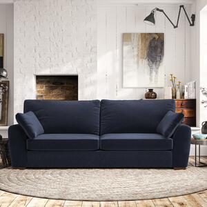 Madison 4 Seater Sofa House Velvet Luxe Navy