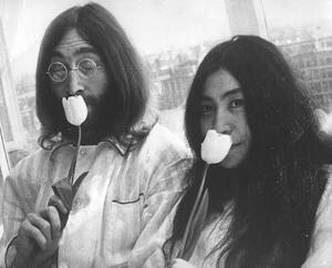 Photography Bed-In for Peace by Yoko Ono and John Lennon, 1969