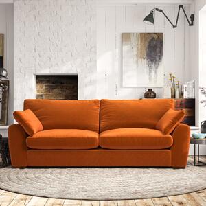 Madison 4 Seater Sofa House Velvet Ginger