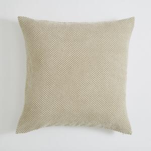 Chenille Spot Cushion Cream