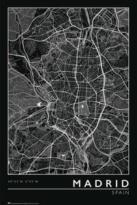 Poster Madrid - City Map, (61 x 91.5 cm)