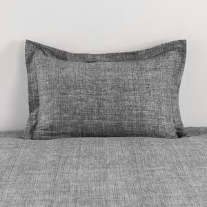 Grayson Charcoal Oxford Pillowcase Dark Grey