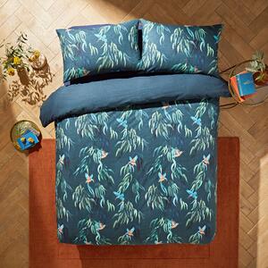 Kingfisher Duvet Cover and Pillowcase Set Green