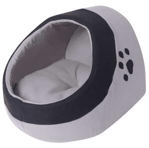 Cat Cubby Grey and Black L