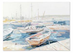 Painting DKD Home Decor Barco Mediterranean (120 x 3,8 x 90 cm)